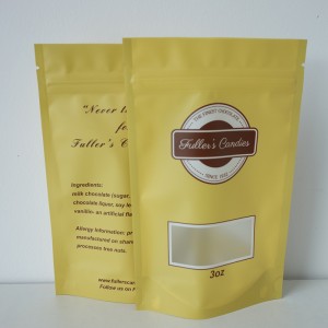 파우치를 세우십시오